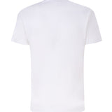 T-shirt in cotone con logo plaque G8PT1T G7F2IW0800 DOLCE & GABBANA 