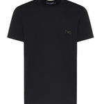T-shirt in jersey di cotone con logo G8PT1T G7P1BN0000 DOLCE & GABBANA 
