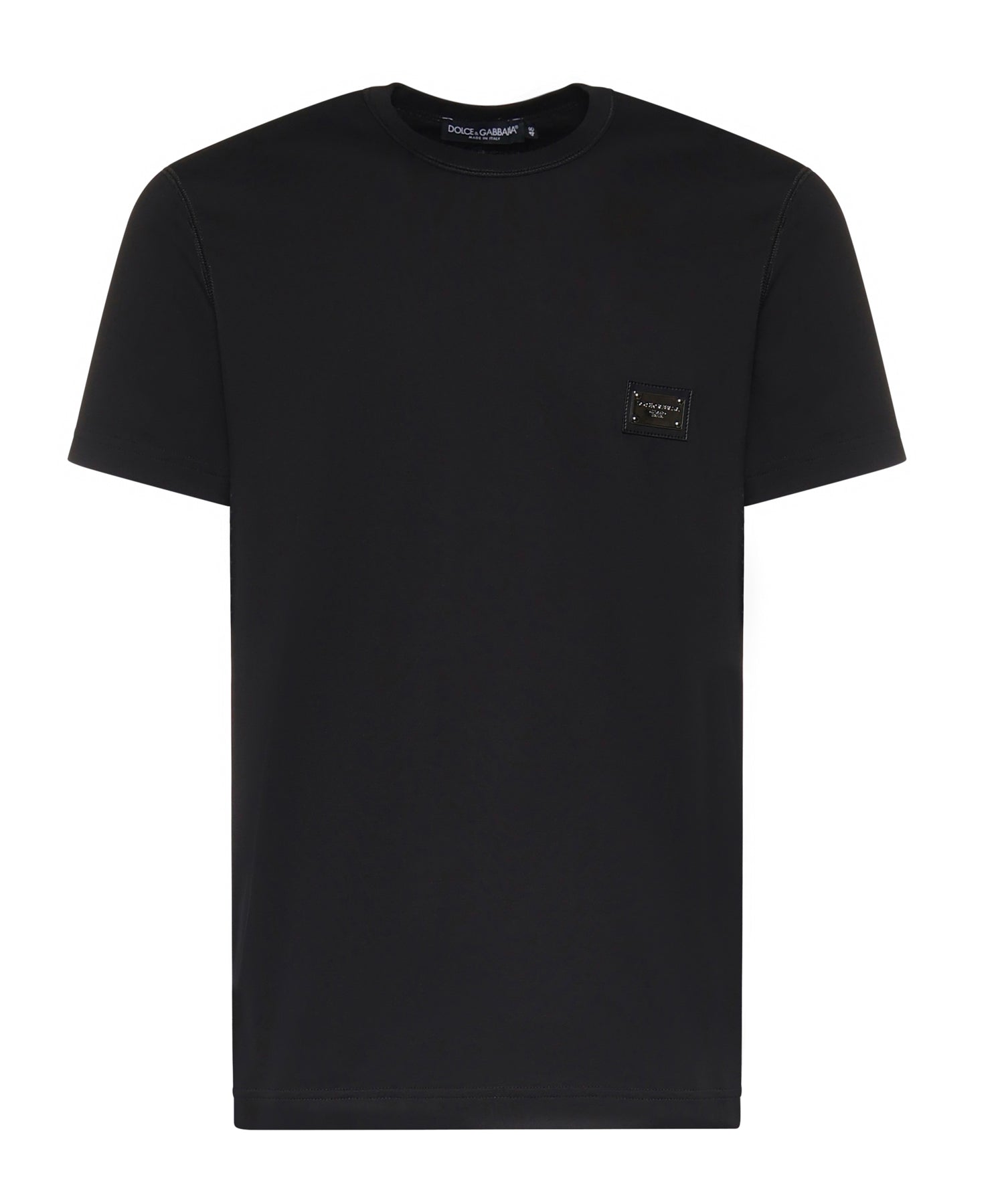 T-shirt in jersey di cotone con logo G8PT1T G7P1BN0000 DOLCE & GABBANA 