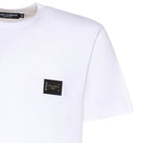 T-shirt in jersey di cotone con logo G8PT1T G7P1BW0800 DOLCE & GABBANA 