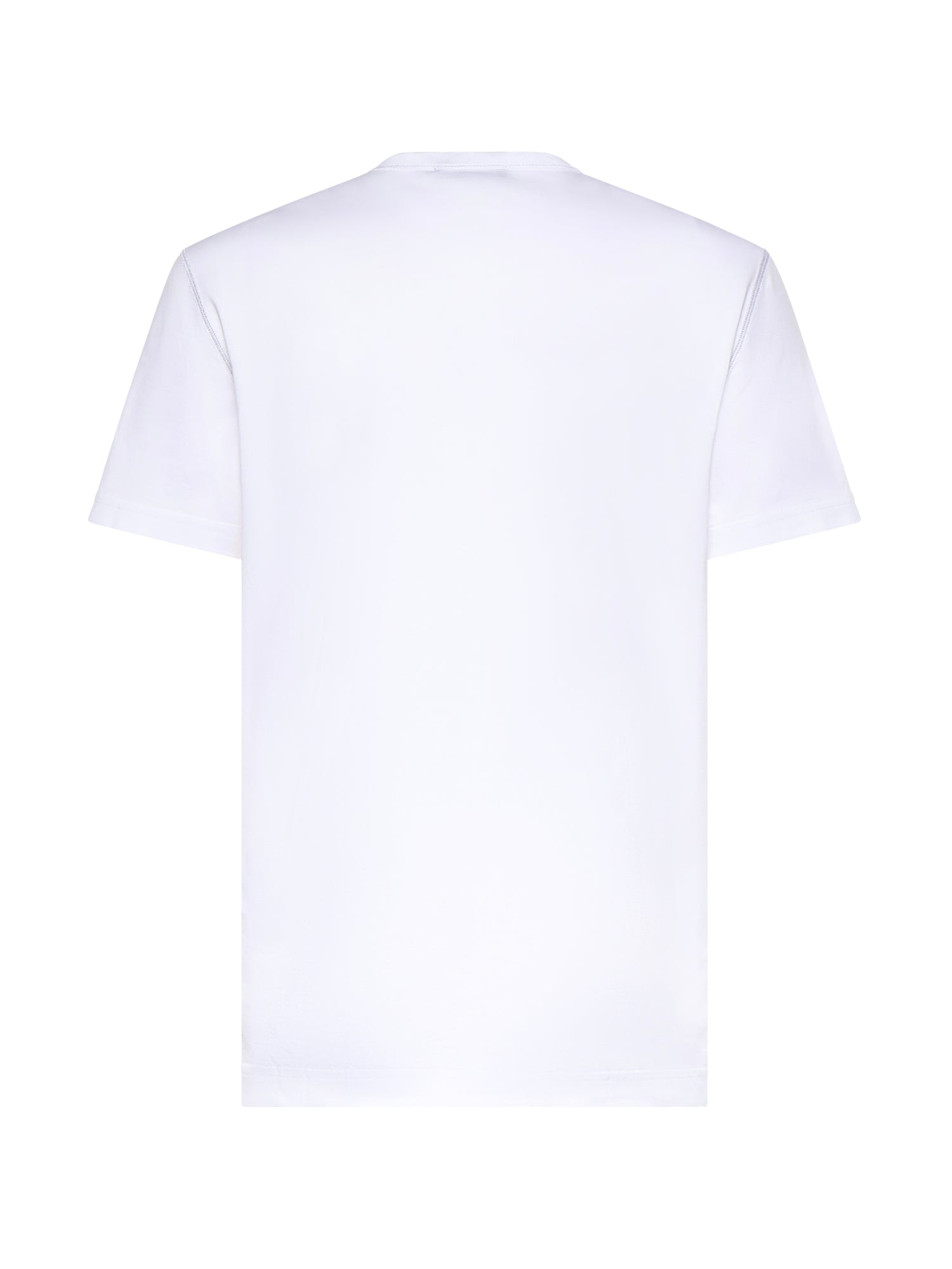 T-shirt in jersey di cotone con logo G8PT1T G7P1BW0800 DOLCE & GABBANA 