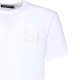 T-shirt in cotone con logo G8PV1Z G7P3NW0800 DOLCE & GABBANA 