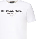 T-shirt con stampa Flock G8RN8T G7O9YW0800 DOLCE & GABBANA 