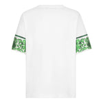 T-shirt con taschino con stampa Maiolica G8SB2T G7NUNW0800 DOLCE & GABBANA 