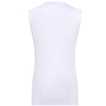 T-shirt Serafino in cotone con logo G8TO9T FU7AVW0800 DOLCE & GABBANA 