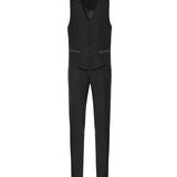 Abito da smoking a tre pezzi in lana vergine e seta GK2WMT GK310N0000 DOLCE & GABBANA 