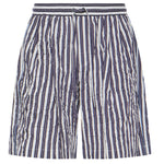 Bermuda in tela rigata froissé GP18FT FBMFUS8053 DOLCE & GABBANA 