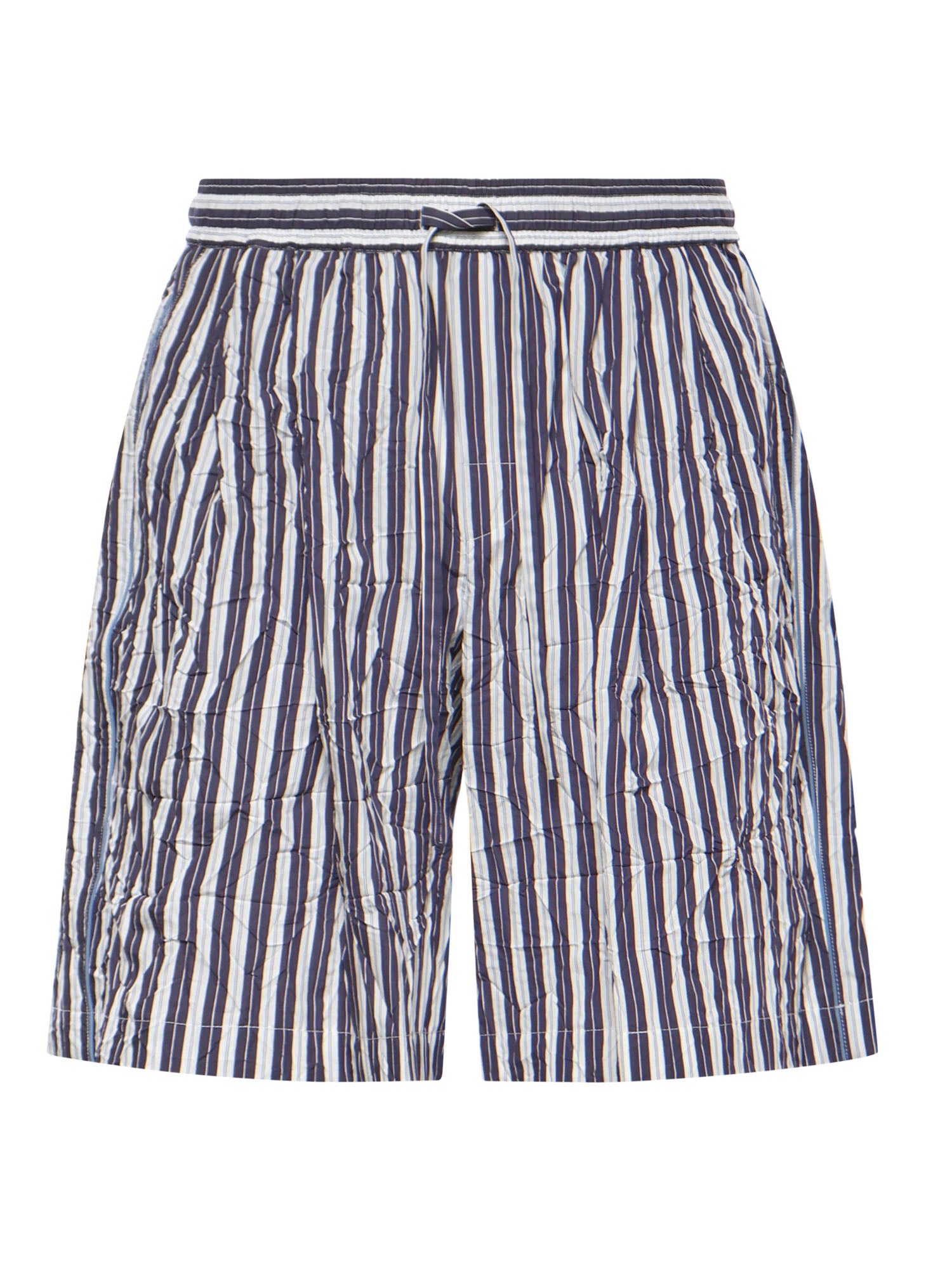Bermuda in tela rigata froissé GP18FT FBMFUS8053 DOLCE & GABBANA 