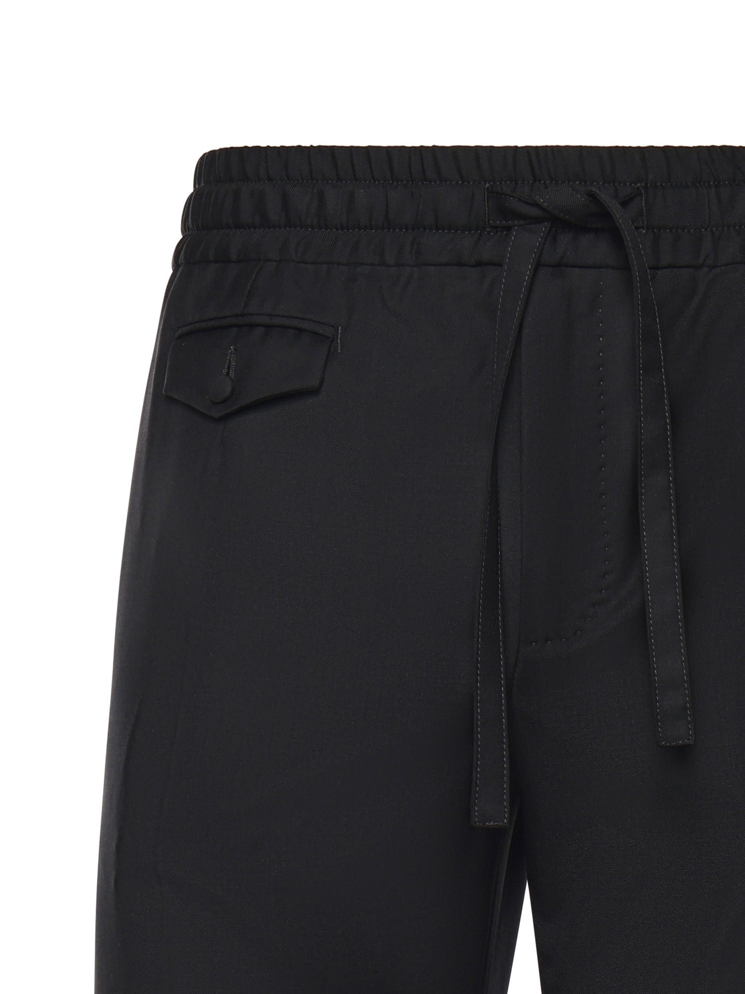Pantaloni jogging in saglia di lana GP1A3T FU269N0000 DOLCE & GABBANA 