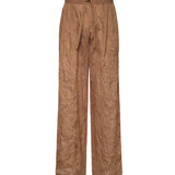 Pantaloni vanity in tessuto rigato froissé GP1N9T FBMFTS8054 DOLCE & GABBANA 