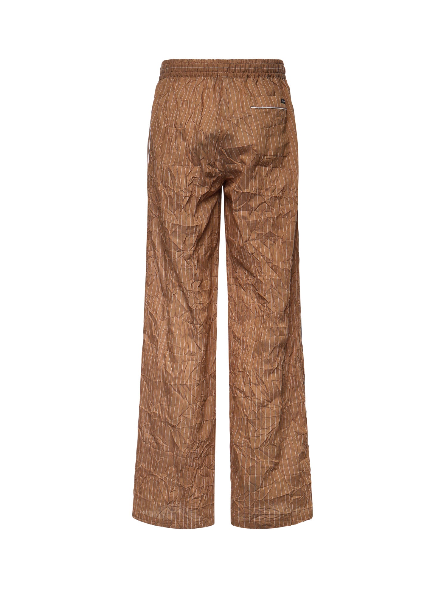 Pantaloni vanity in tessuto rigato froissé GP1N9T FBMFTS8054 DOLCE & GABBANA 