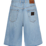 Bermuda in denim di cotone GP1T2D G8NU7S9001 DOLCE & GABBANA 