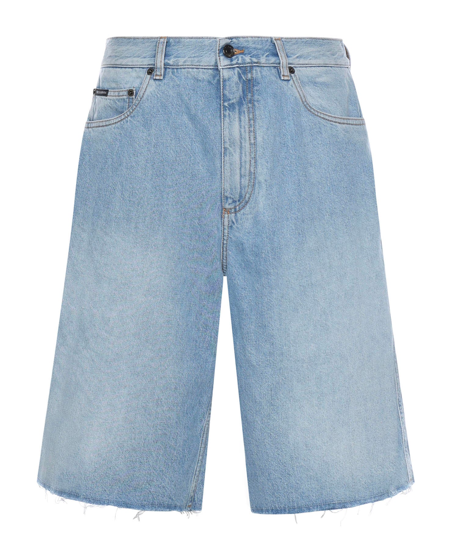 Bermuda in denim di cotone GP1T2D G8NU7S9001 DOLCE & GABBANA 