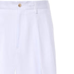 Pantaloni in tela di lino GP20WT FU4JBW0800 DOLCE & GABBANA 