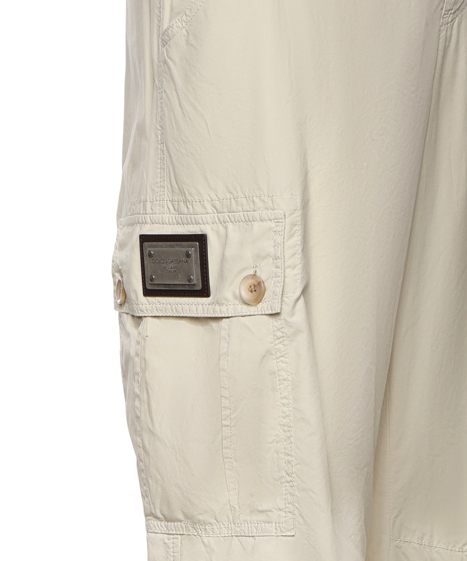 Pantaloni in popeline GV3OHT G8OW7M3969 DOLCE & GABBANA 
