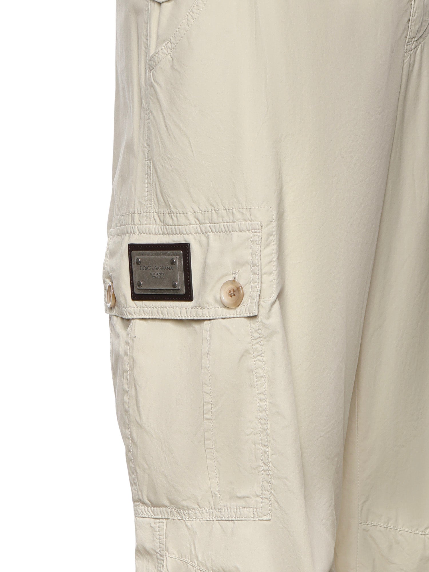 Pantaloni in popeline GV3OHT G8OW7M3969 DOLCE & GABBANA 