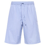Bermuda in popeline rigato GV5MAT FR513S8052 DOLCE & GABBANA 