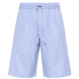 Bermuda in popeline rigato GV5MAT FR513S8052 DOLCE & GABBANA 