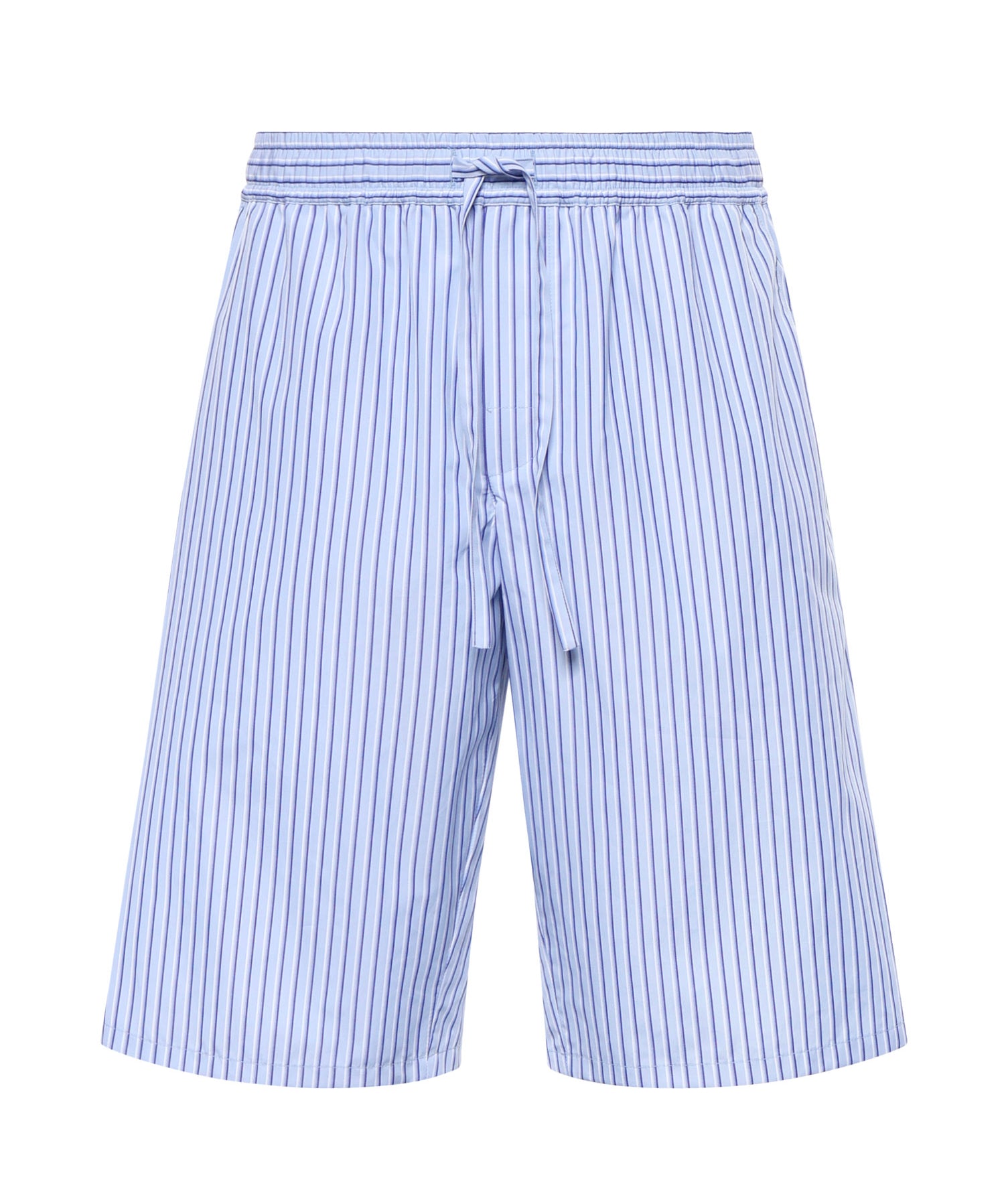 Bermuda in popeline rigato GV5MAT FR513S8052 DOLCE & GABBANA 