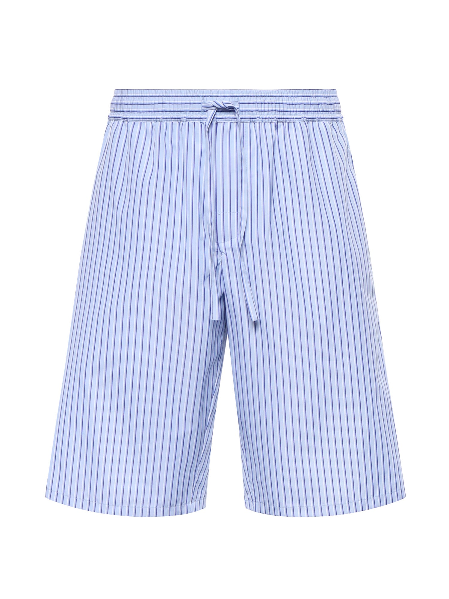Bermuda in popeline rigato GV5MAT FR513S8052 DOLCE & GABBANA 