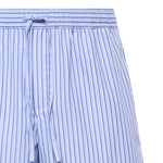 Bermuda in popeline rigato GV5MAT FR513S8052 DOLCE & GABBANA 