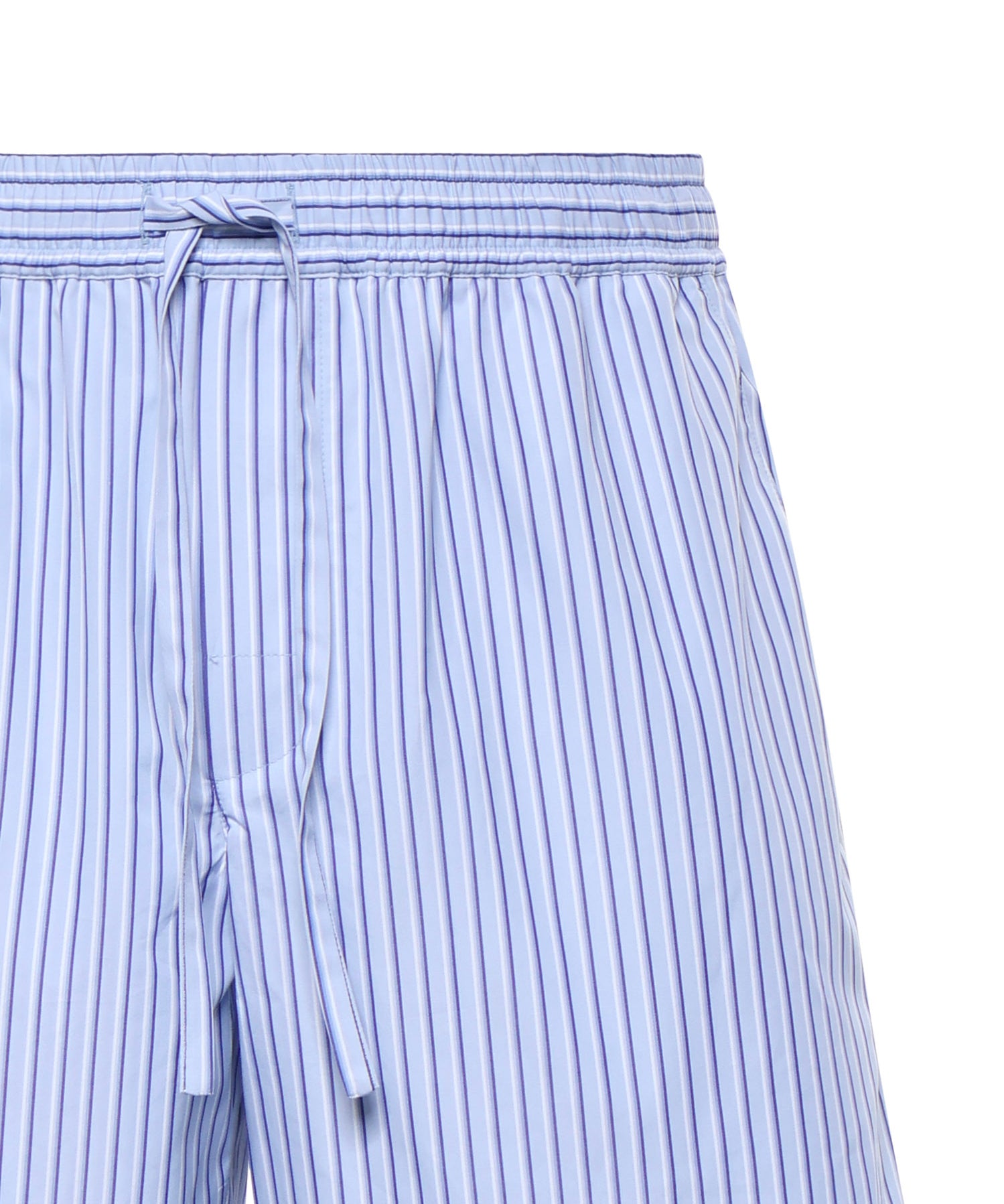 Bermuda in popeline rigato GV5MAT FR513S8052 DOLCE & GABBANA 