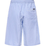 Bermuda in popeline rigato GV5MAT FR513S8052 DOLCE & GABBANA 