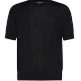 Maglia girocollo in seta GXX03Z JBSO5N0000 DOLCE & GABBANA 