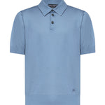 Maglia polo in seta GXZ02Z JBSO5B0965 DOLCE & GABBANA 