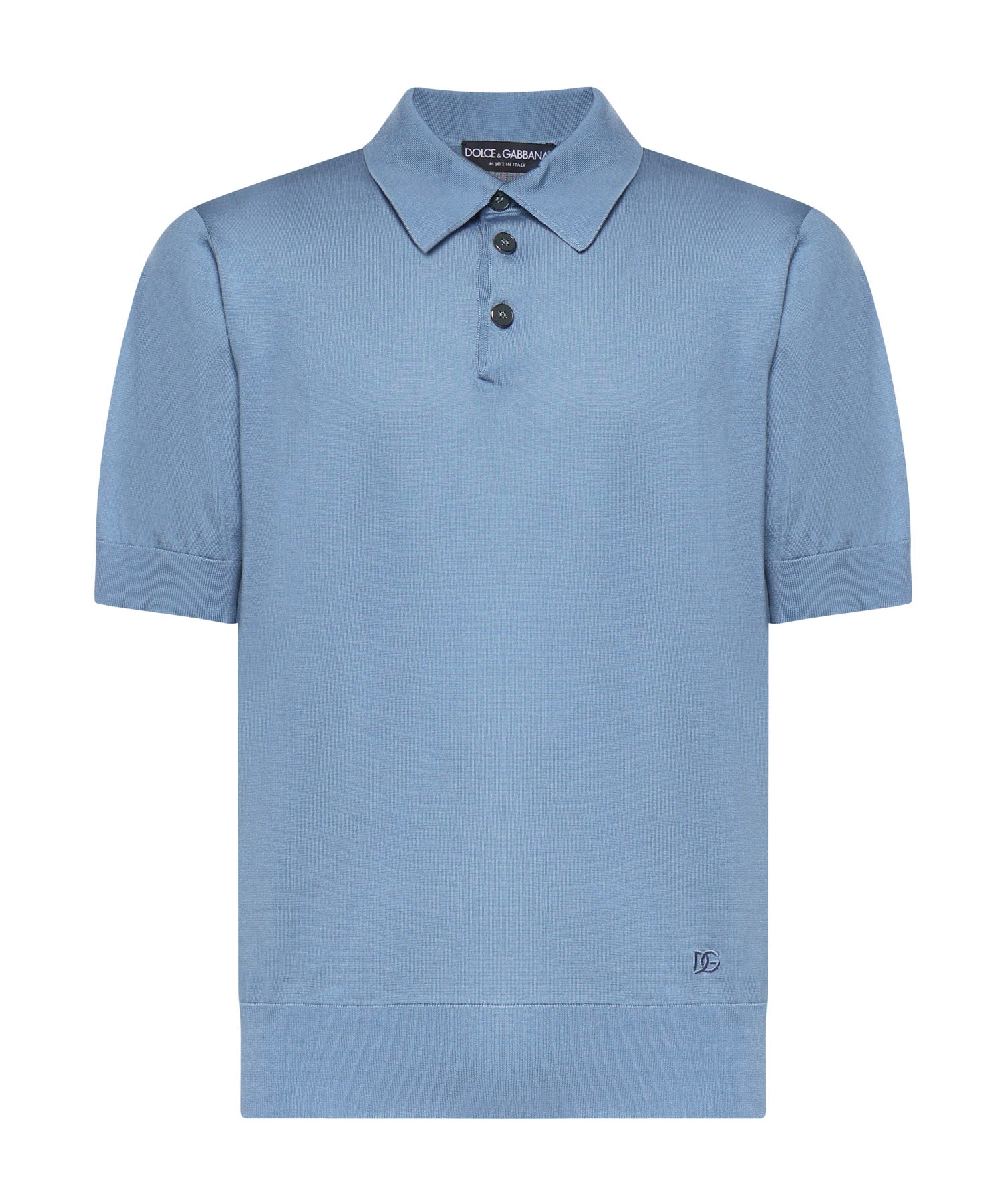 Maglia polo in seta GXZ02Z JBSO5B0965 DOLCE & GABBANA 