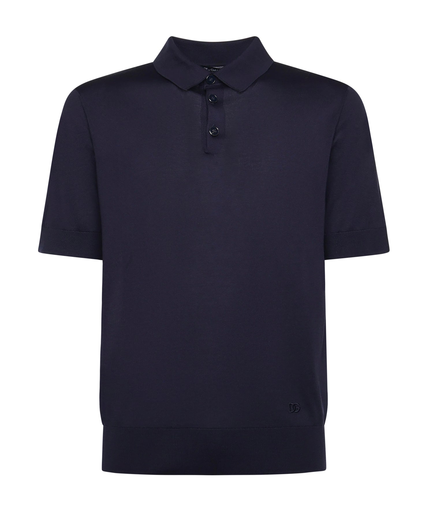 Maglia polo in seta GXZ02Z JBSO5B6712 DOLCE & GABBANA 
