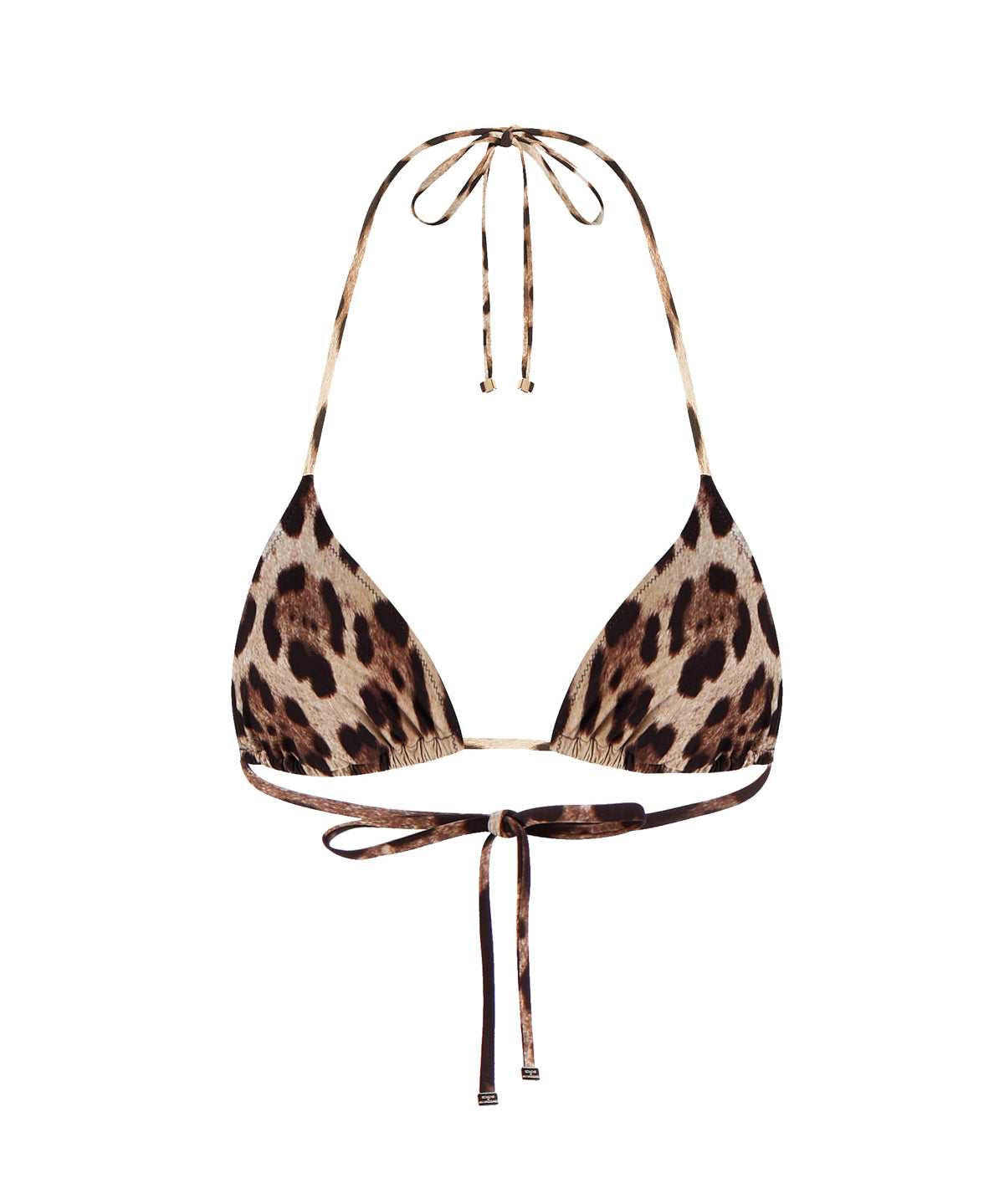 Top bikini con stampa leopardata O1A00J FSGDMHY13M DOLCE & GABBANA 
