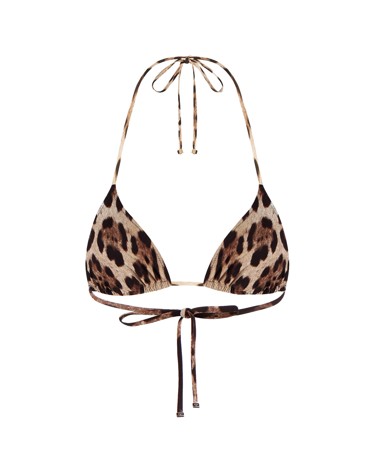 Top bikini con stampa leopardata O1A00J FSGDMHY13M DOLCE & GABBANA 