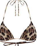 Top bikini con stampa leopardata O1A00J FSGDMHY13M DOLCE & GABBANA 