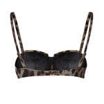 Top bikini con stampa leopardata O1A16J ONO11HY13M DOLCE & GABBANA 