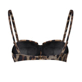 Top bikini con stampa leopardata O1A16J ONO11HY13M DOLCE & GABBANA 