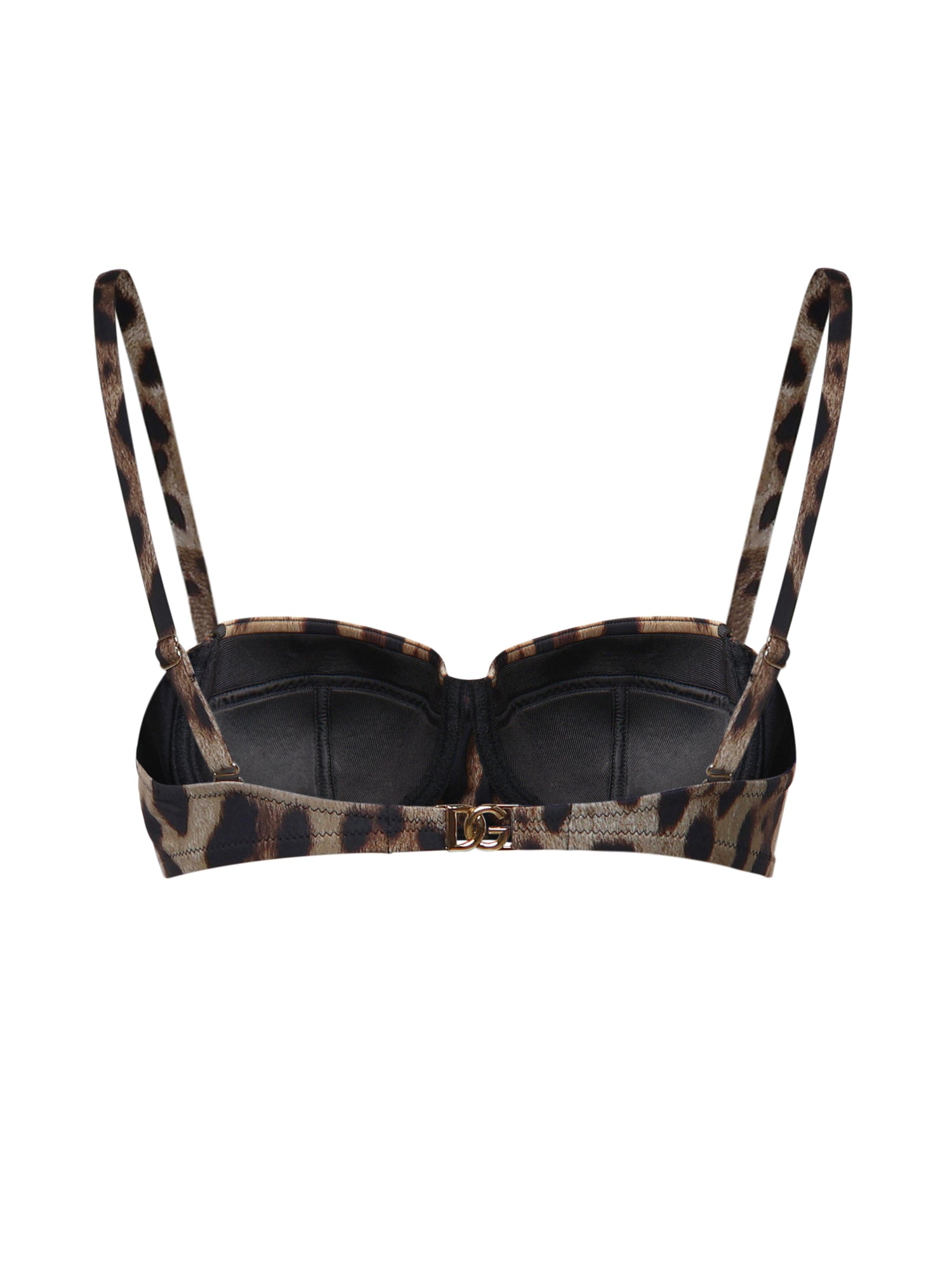 Top bikini con stampa leopardata O1A16J ONO11HY13M DOLCE & GABBANA 