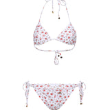 Bikini a triangolo stampa roselline O8A02J ON0D1HA5XJ DOLCE & GABBANA 