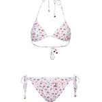 Bikini a triangolo stampa roselline O8A02J ON0D1HA5XJ DOLCE & GABBANA 