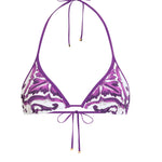 Bikini a triangolo con stampa maiolica O8A02J ONO19IP3TN DOLCE & GABBANA 