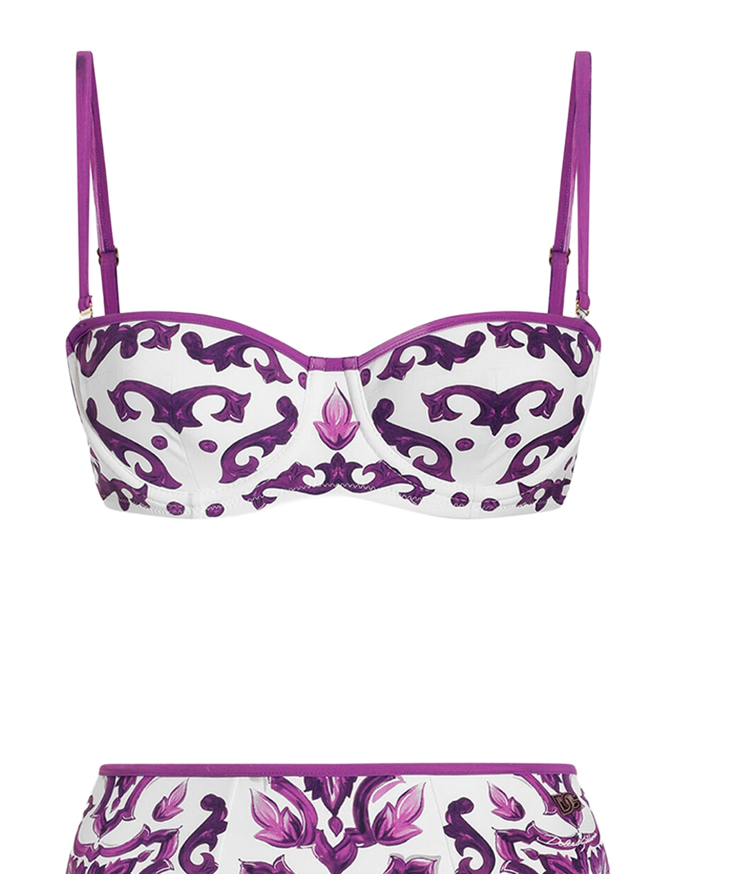 Bikini con stampa maiolica O8A27J ONO19IP3TN DOLCE & GABBANA 
