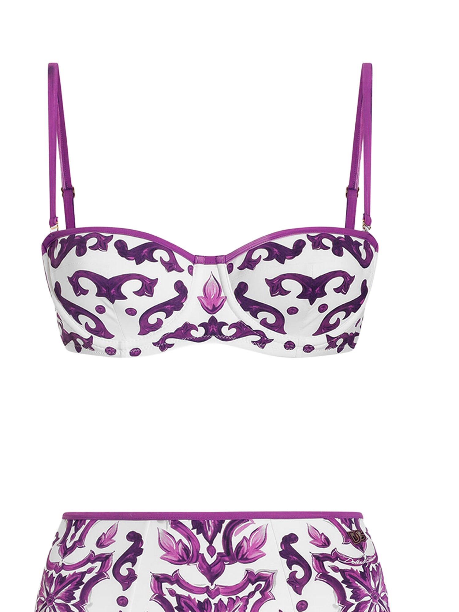 Bikini con stampa maiolica O8A27J ONO19IP3TN DOLCE & GABBANA 