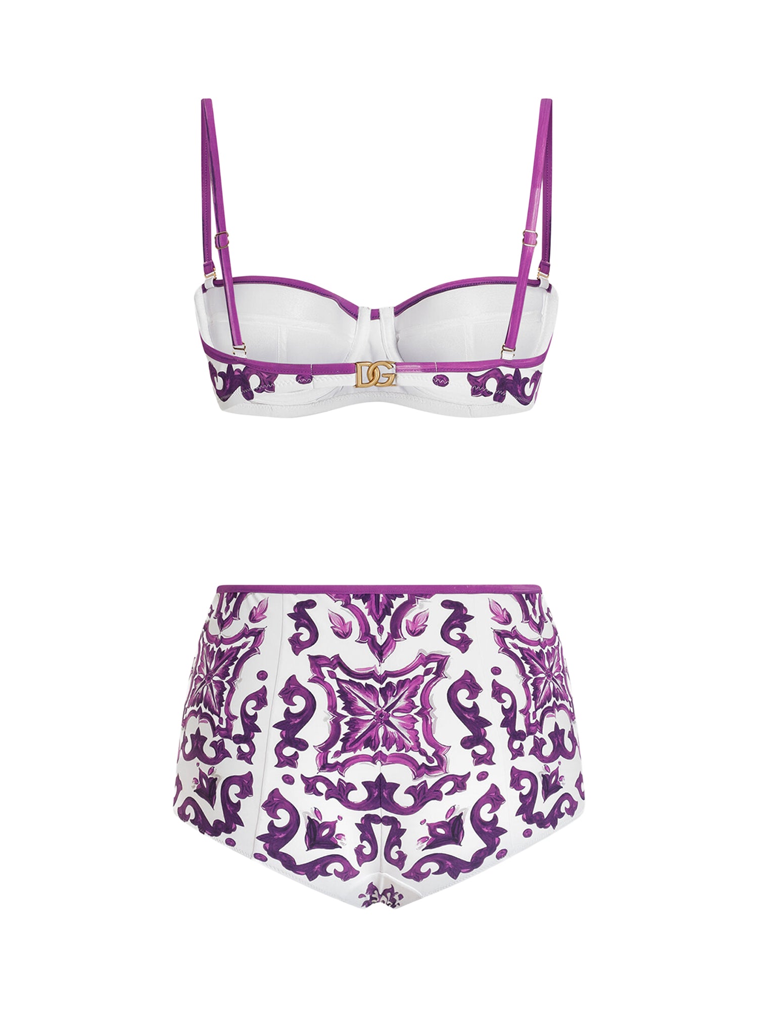 Bikini con stampa maiolica O8A27J ONO19IP3TN DOLCE & GABBANA 
