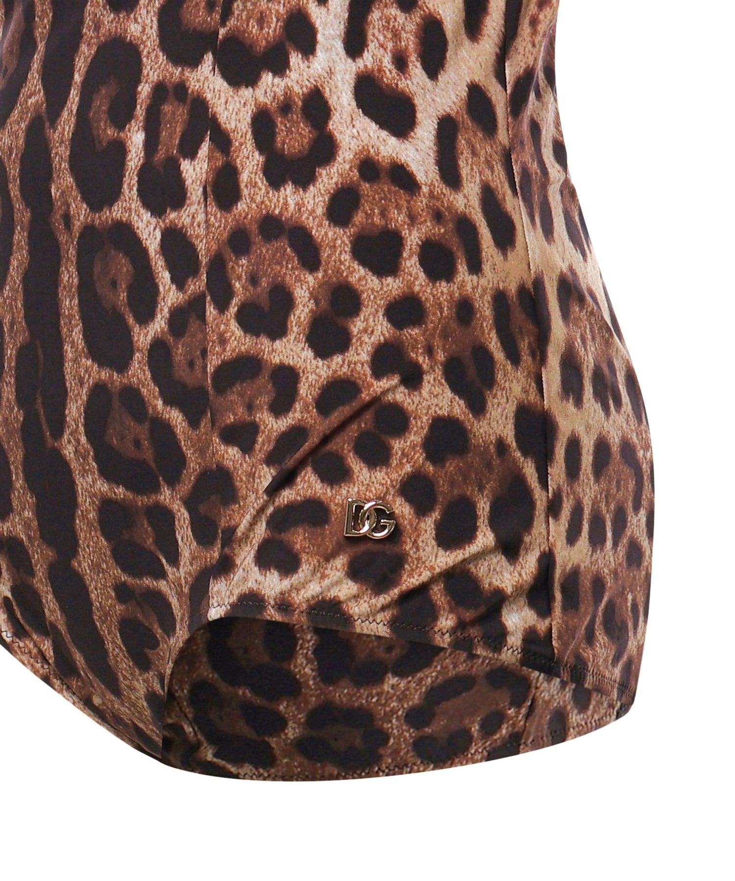 Costume intero con stampa leopardata O9A13J FSGDMHY13M DOLCE & GABBANA 