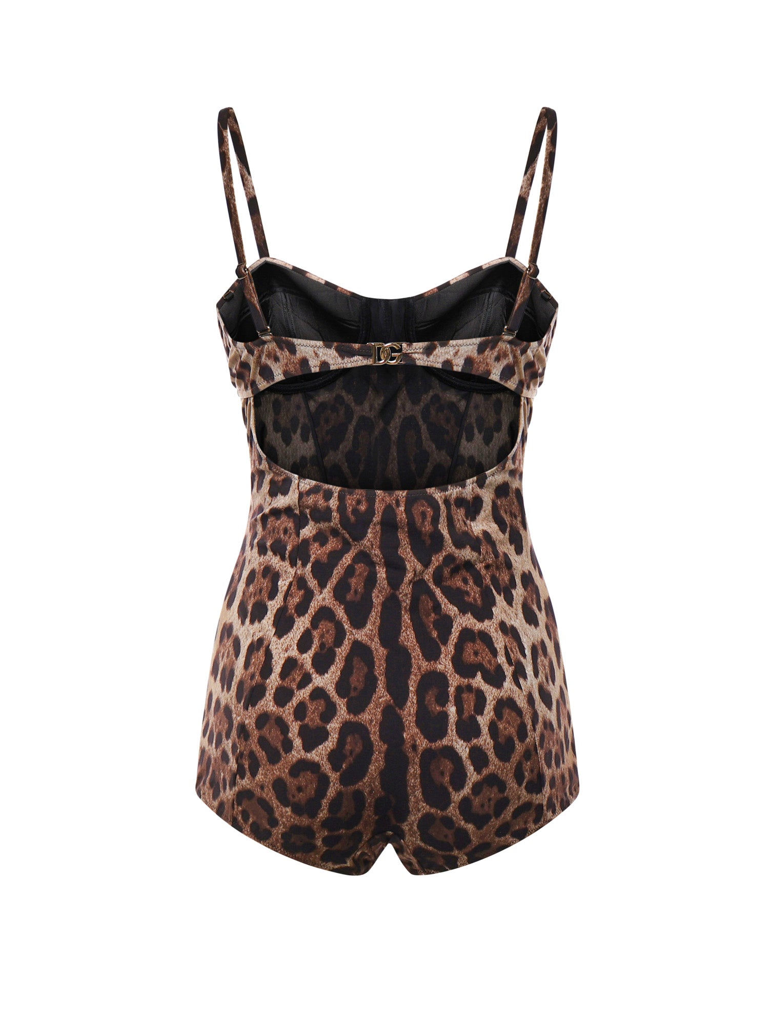 Costume intero con stampa leopardata O9A13J FSGDMHY13M DOLCE & GABBANA 