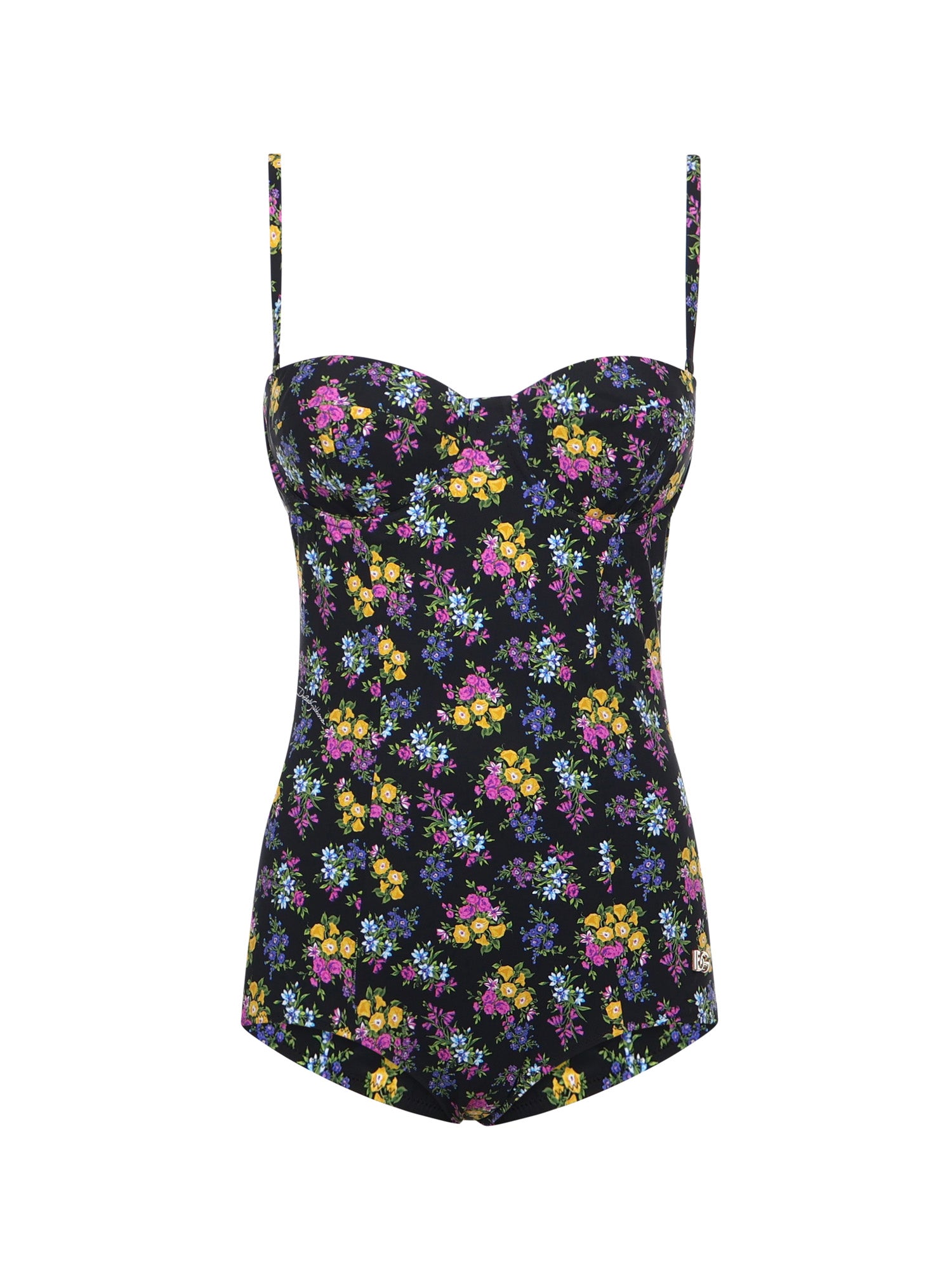 Costume intero balconcino con stampa O9A13J ON0DQHN5XL DOLCE & GABBANA 