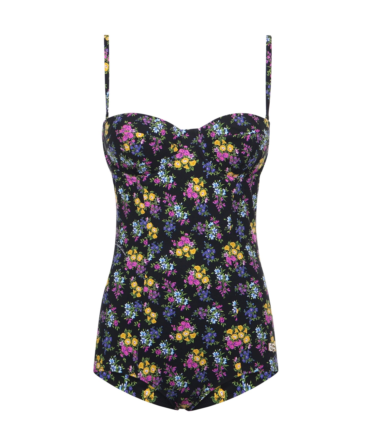 Costume intero balconcino con stampa O9A13J ON0DQHN5XL DOLCE & GABBANA 
