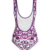 Costume intero con stampa maiolica O9A46J ONO19IP3TN DOLCE & GABBANA 
