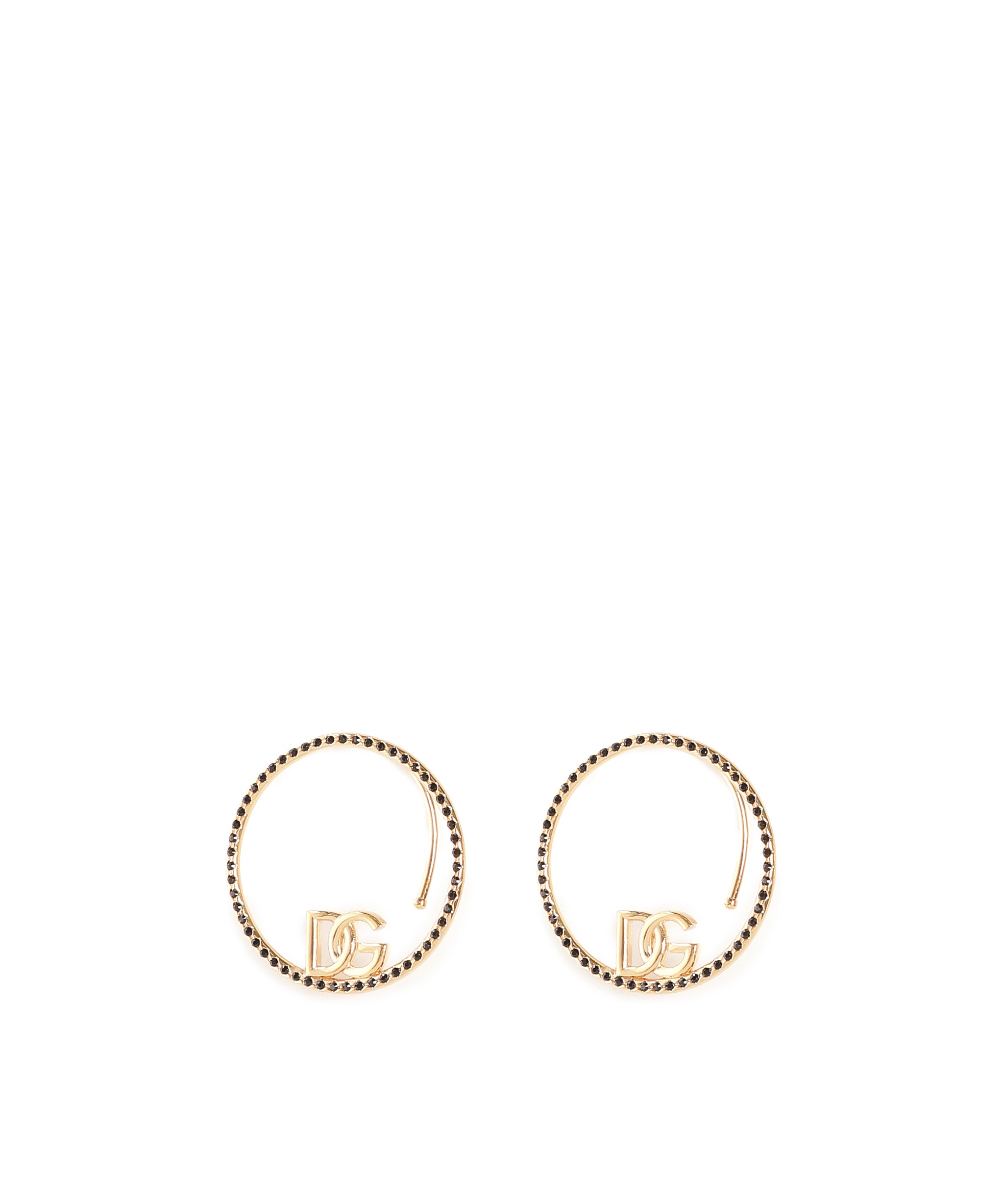 Orecchini ear cuff con logo e strass WEP2L4 W1111ZOO00 DOLCE & GABBANA 