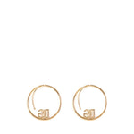 Orecchini ear cuff con logo e strass WEP2L4 W1111ZOO00 DOLCE & GABBANA 